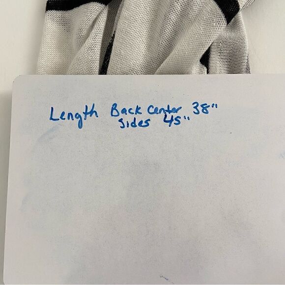 Chico’s Kimono Lightweight Beachy Open Knit Minimalist Linen Blend Size L-XL - Picture 4 of 10